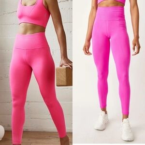 EEEUC FP Movement Good Karma Leggings - Bright Pink M/L